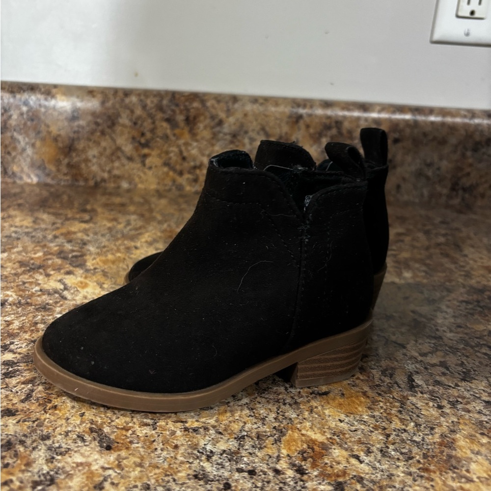 Kids Black Boots